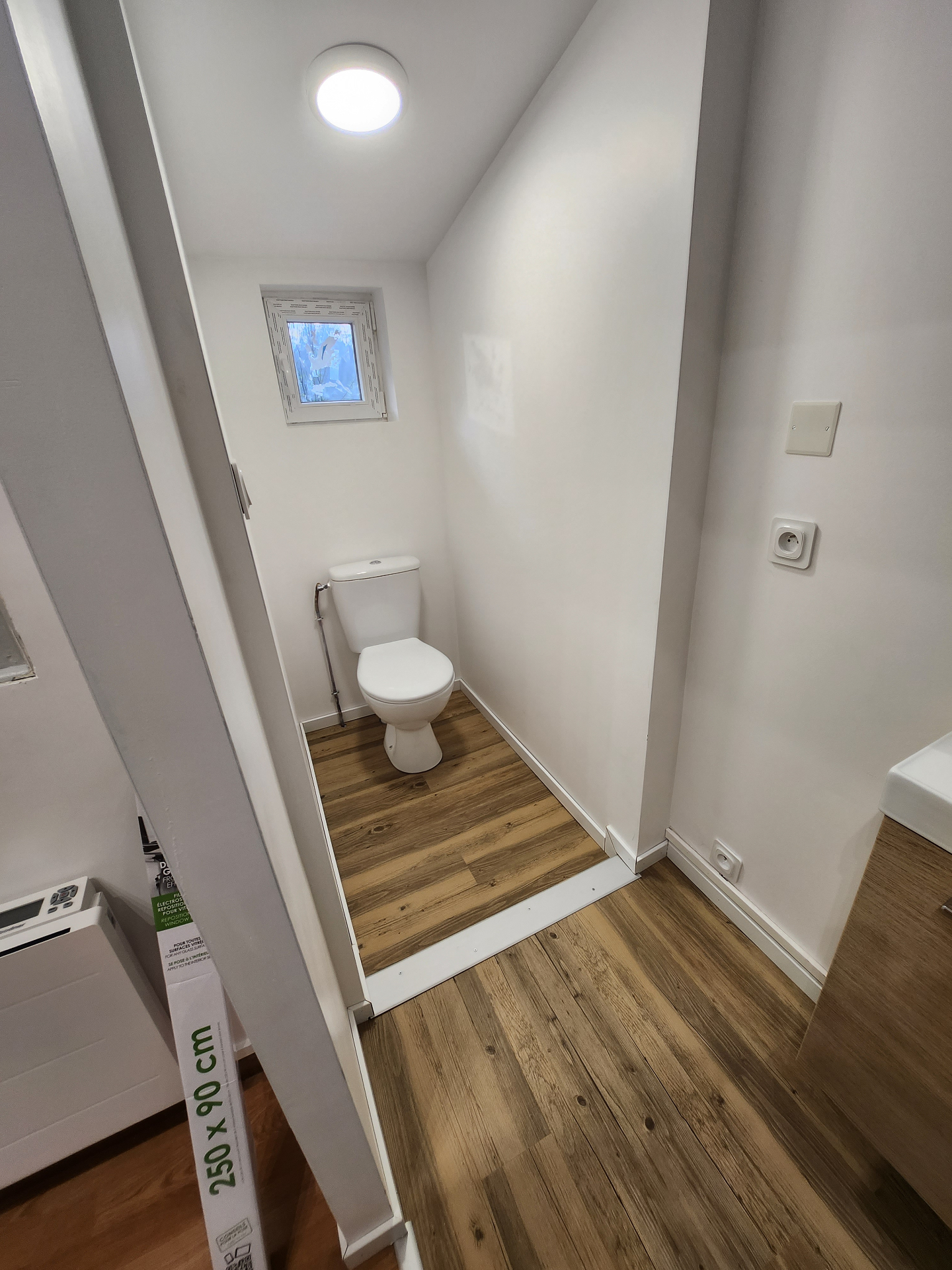 Rénovation WC — après travaux