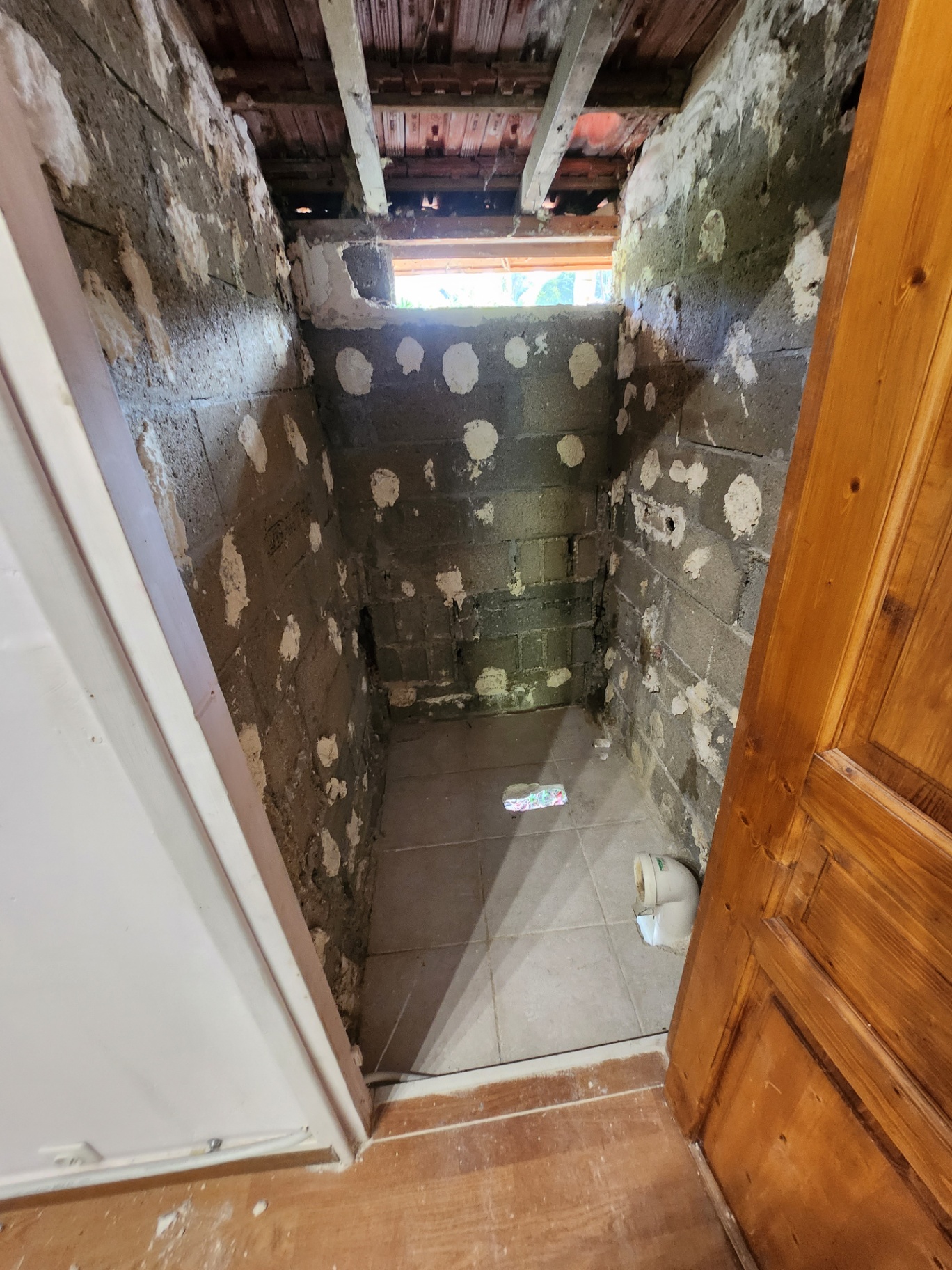 Avant rénovation — dépose complète