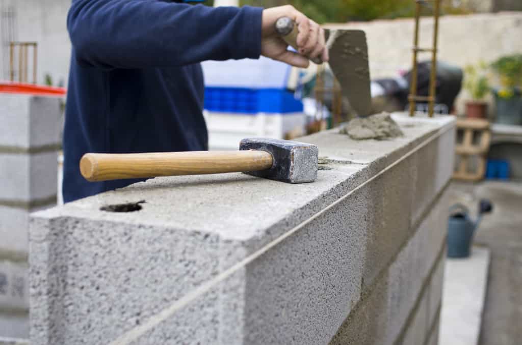 Travaux de maçonnerie